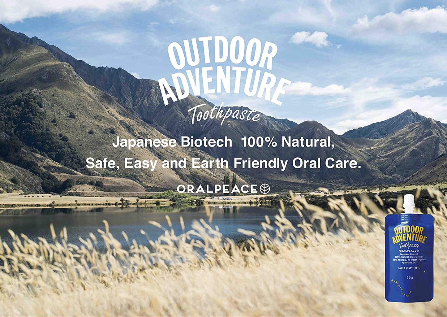 【ORALPEACE】 アウトドア アドベンチャートゥースペースト/55g