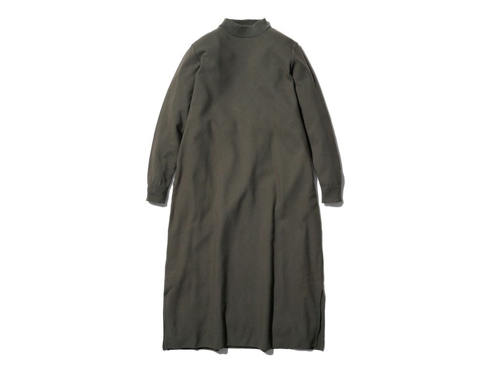 Co/Pe Knit Dress【Snow Peak】