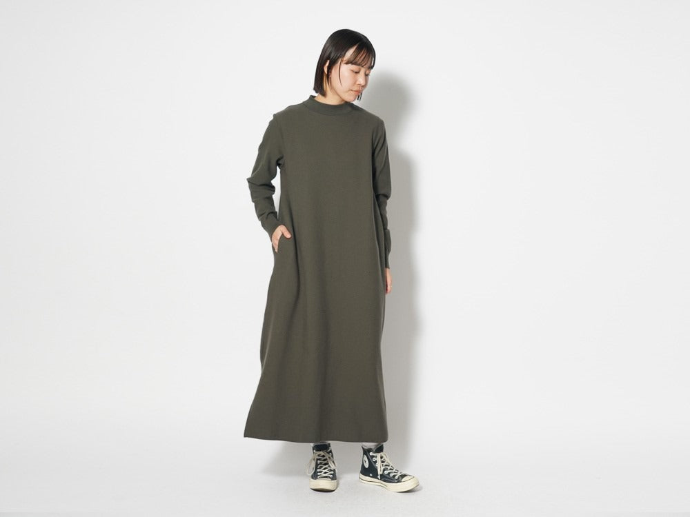 Co/Pe Knit Dress【Snow Peak】