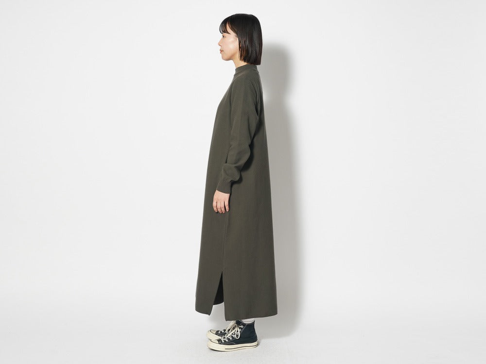 Co/Pe Knit Dress【Snow Peak】