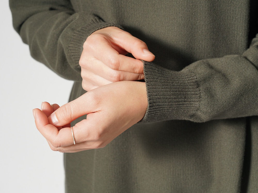 Co/Pe Knit Dress【Snow Peak】