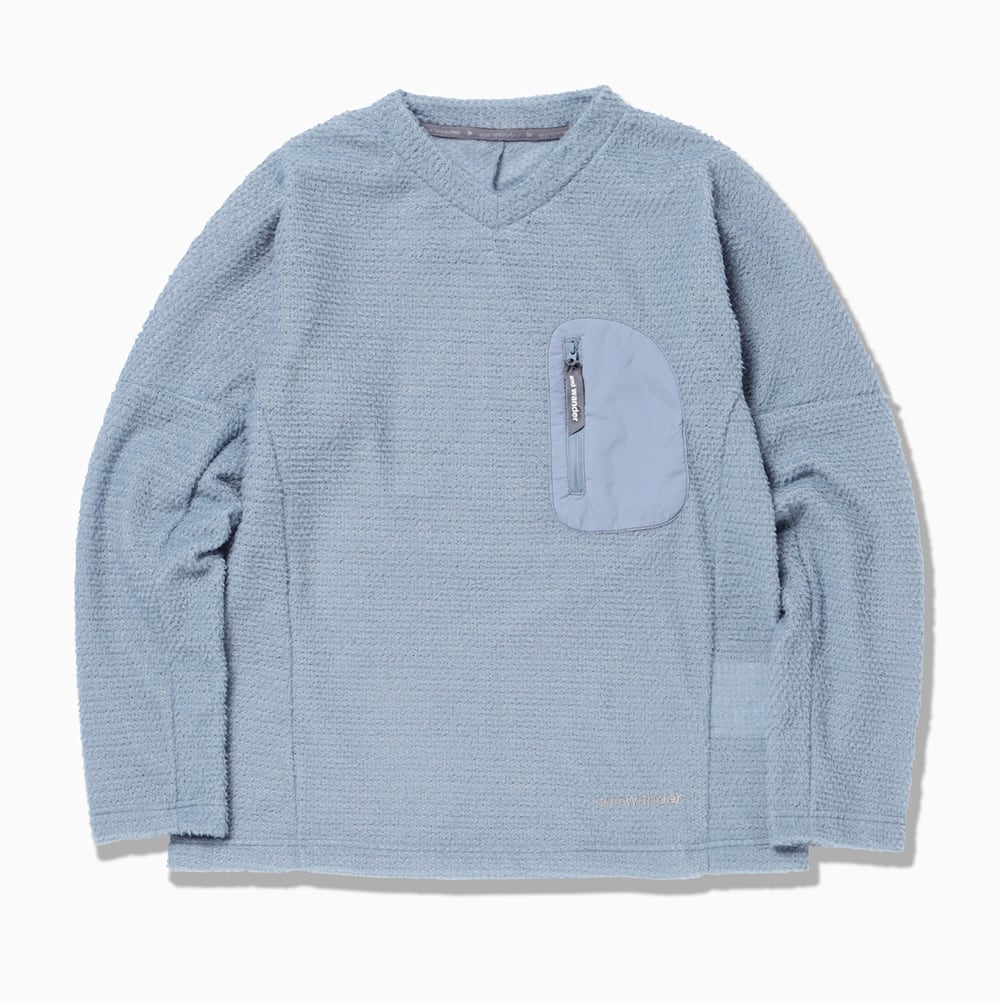 【and wander】 alpha direct pullover