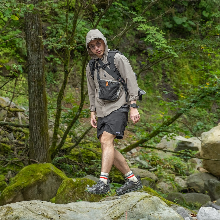 【RIDGE MOUNTAIN GEAR】 Hooded Long Sleeve Shirt