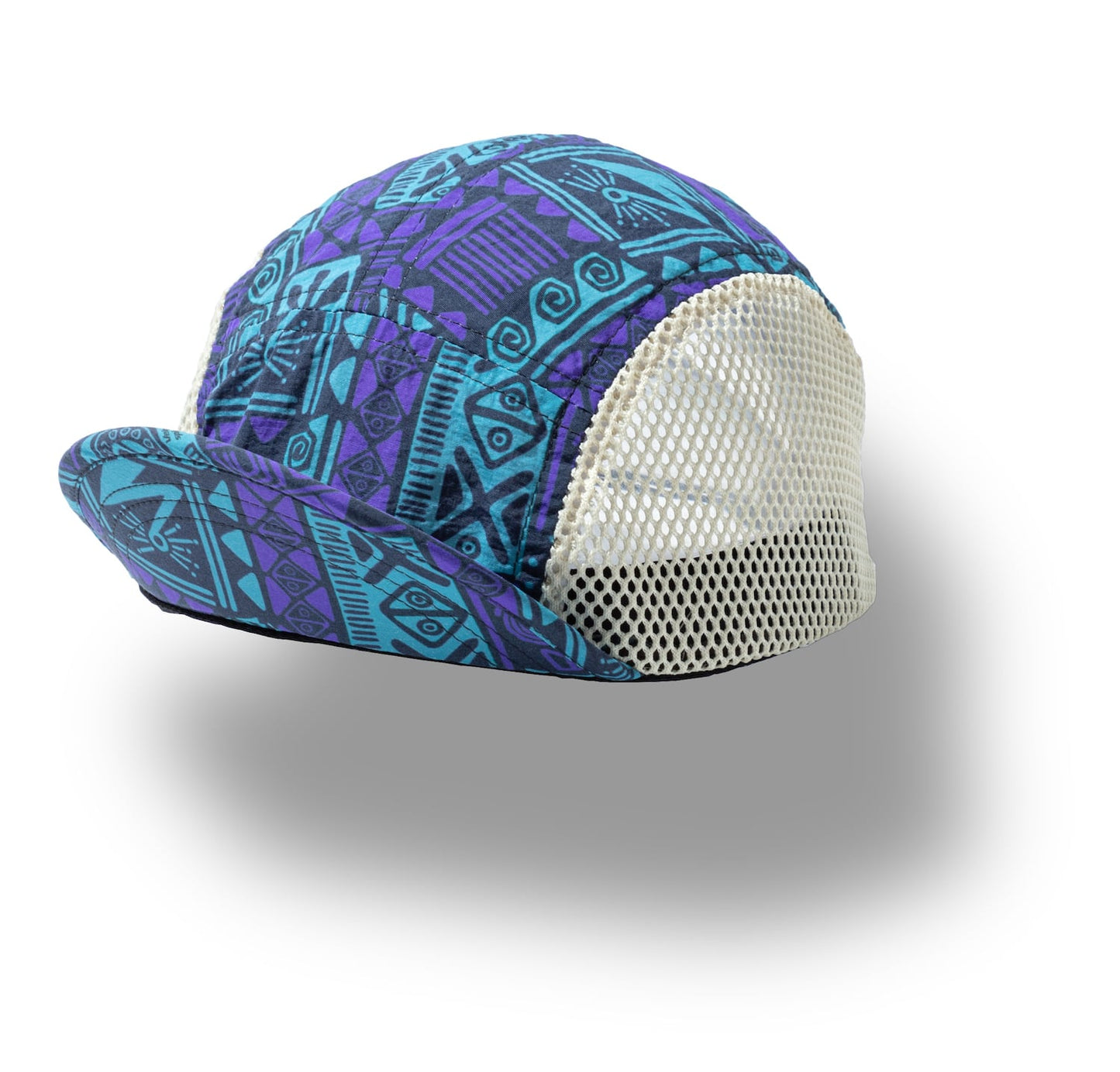 P.S.C Cap "Cycling" col.B lue Ethnic【Velo spica】