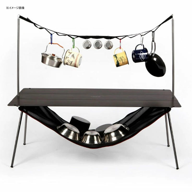 VERNE Flat Table-Black