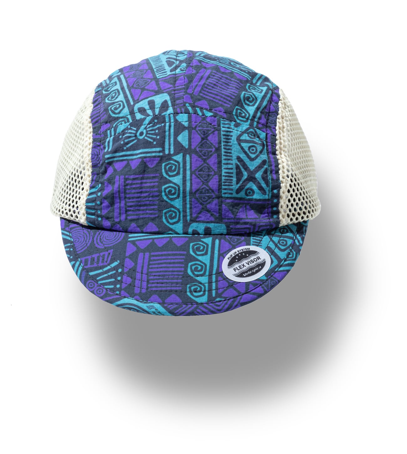 P.S.C Cap "Cycling" col.B lue Ethnic【Velo spica】