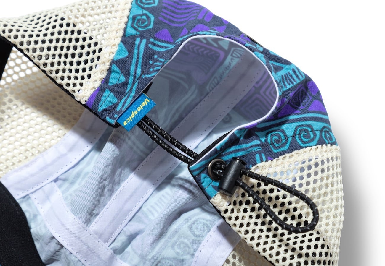 P.S.C Cap "Cycling" col.B lue Ethnic【Velo spica】