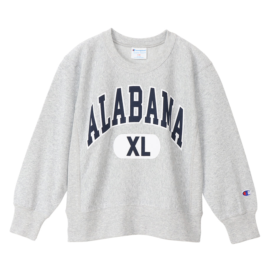 キッズ リバースウィーブ(R) クルーネックスウェットシャツ【Champion】