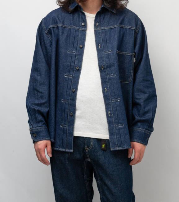 PLEATS WORK SHIRTS