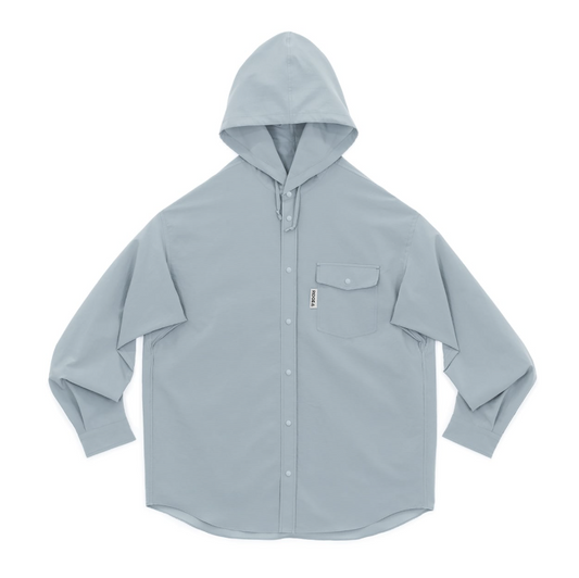 【RIDGE MOUNTAIN GEAR】 Hooded Long Sleeve Shirt
