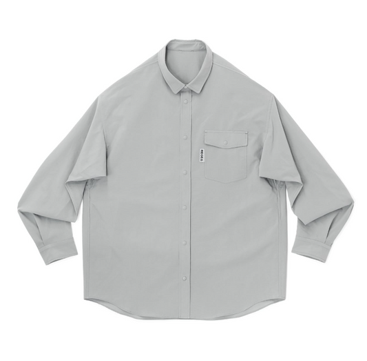 Poly Basic Long Sleeve Shirt【RIDGE MOUNTAIN GEAR】