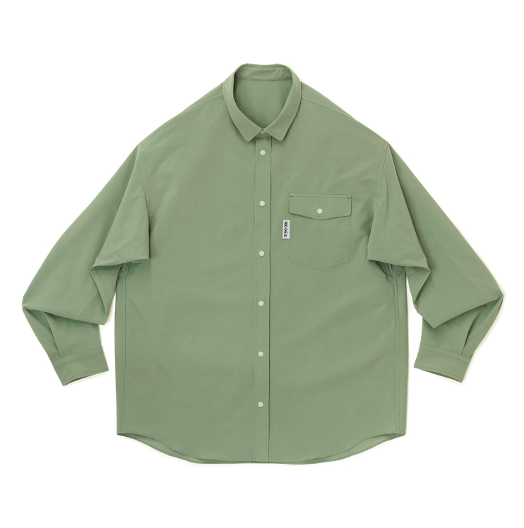 Poly Basic Long Sleeve Shirt【RIDGE MOUNTAIN GEAR】