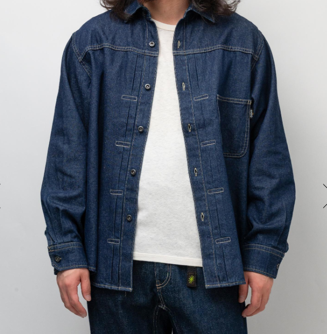 PLEATS WORK SHIRTS