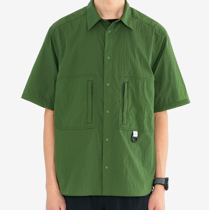 CAYL ケイル Nylon Short Sleeve Hiker Shirts