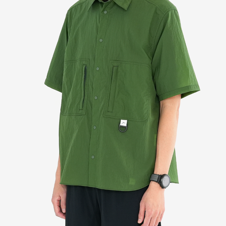 CAYL ケイル Nylon Short Sleeve Hiker Shirts