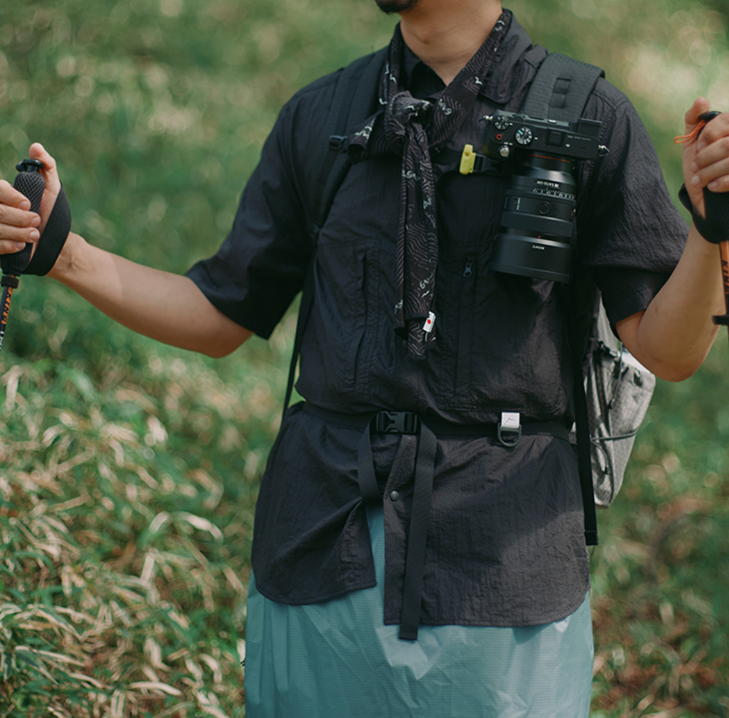 CAYL ケイル Nylon Short Sleeve Hiker Shirts