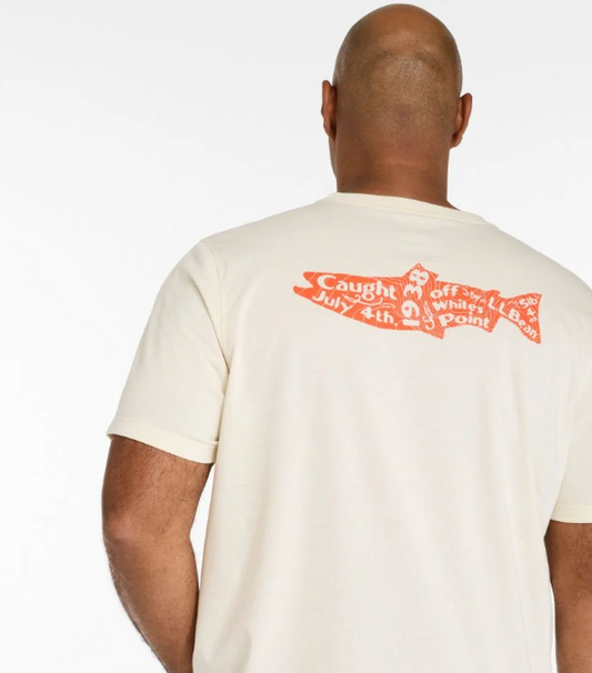 Men's Technical Fishing Graphic Tees, Short-Sleeve