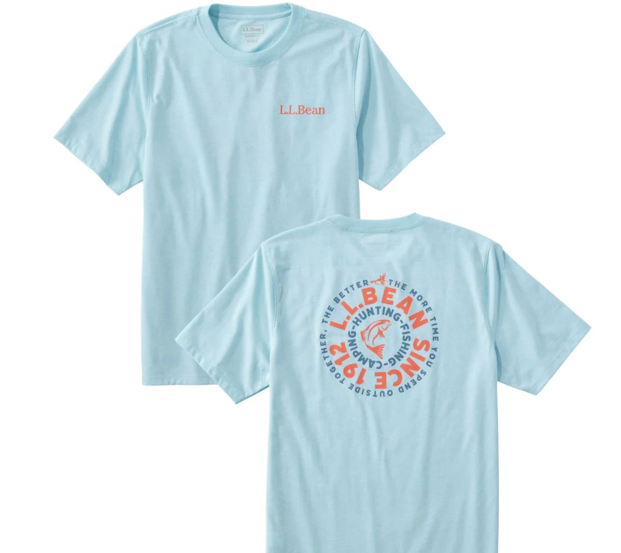 Men's Technical Fishing Graphic Tees, Short-Sleeve