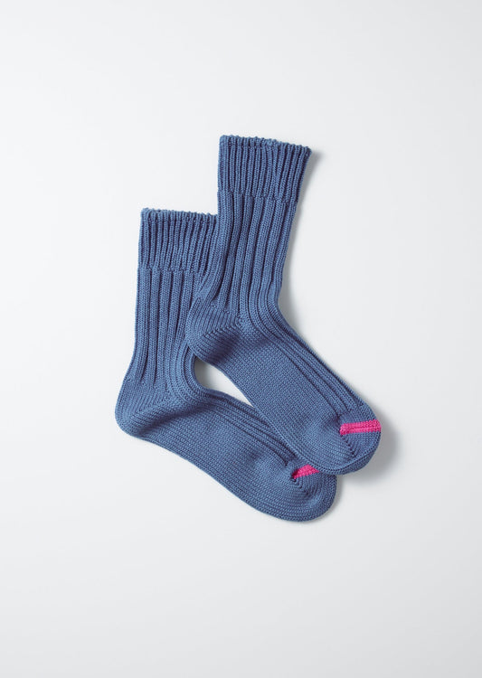 CHUNKY RIBBED CREW SOCKS【ROTOTO】