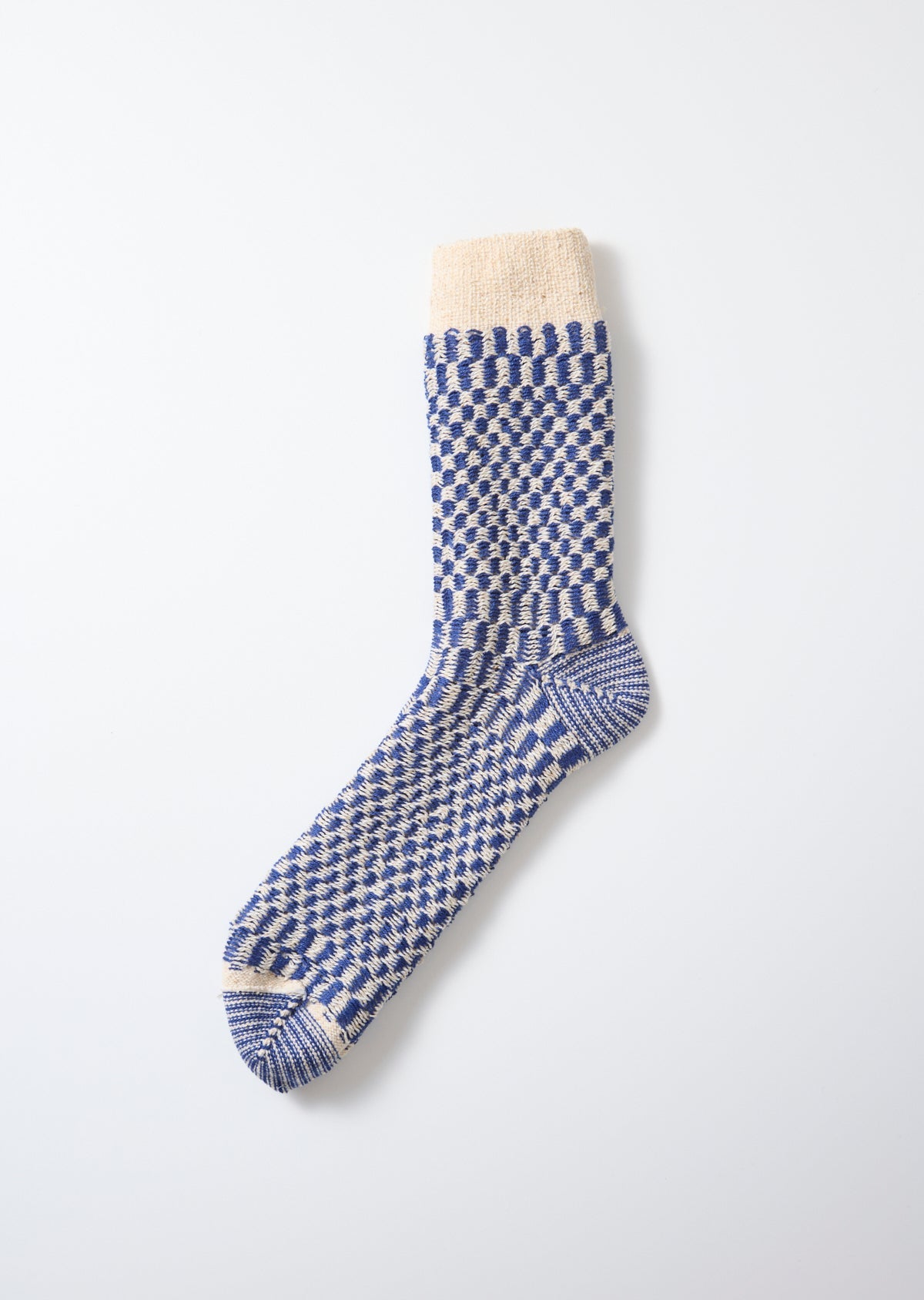 CHECKERBOARD PATTERN SOCKS【ROTOTO】