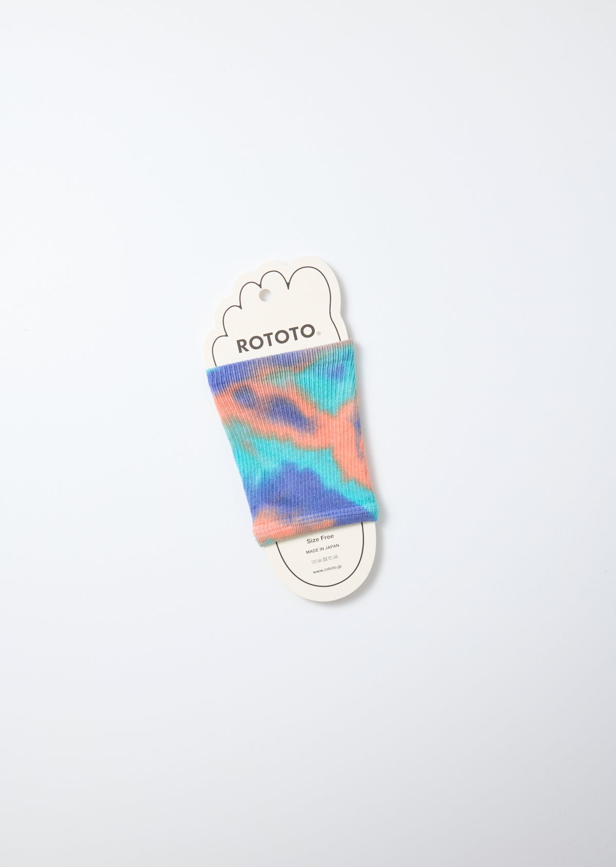 FOOT BAND "TIE DYE"【ROTOTO】