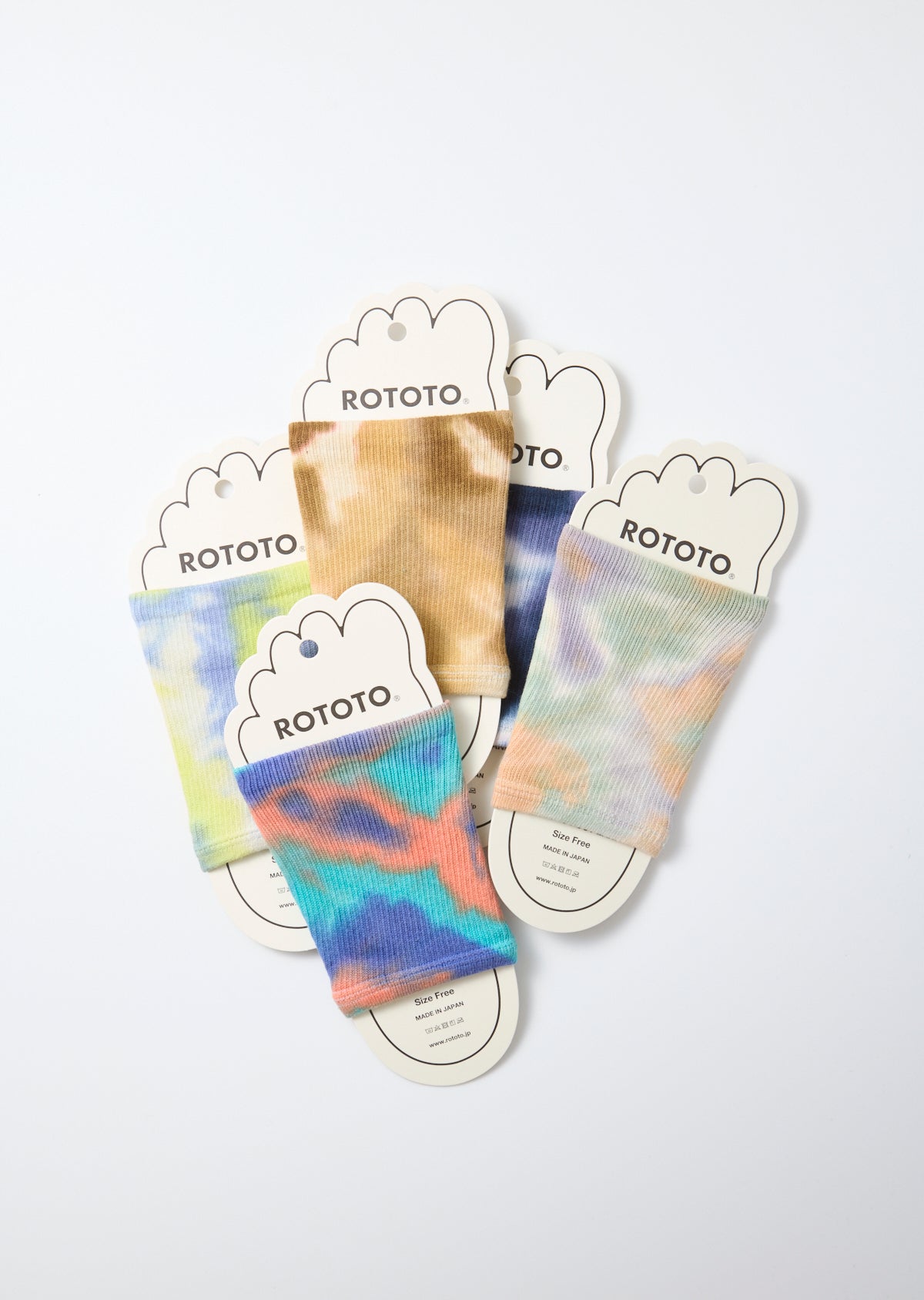 FOOT BAND "TIE DYE"【ROTOTO】