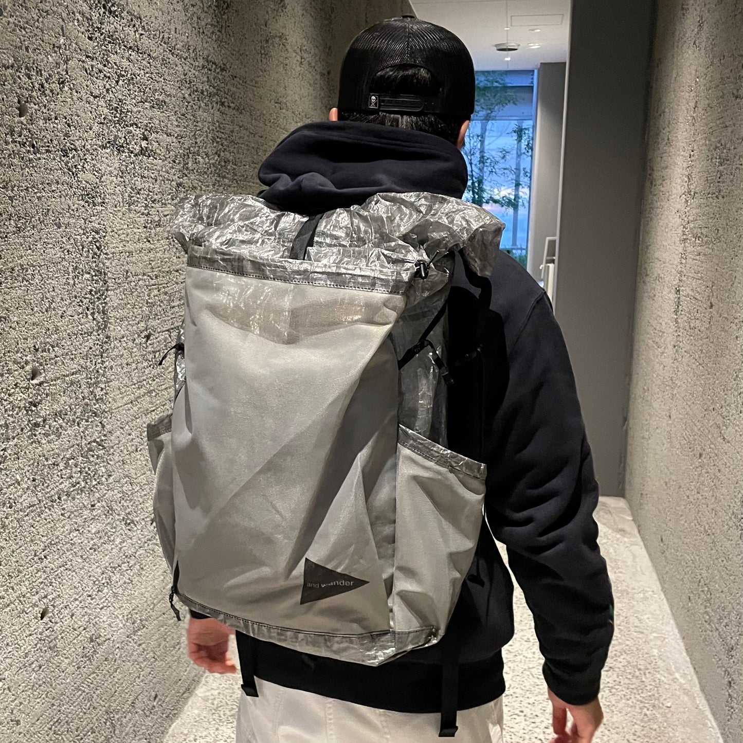 【and wander】 UL backpack with Dyneema(R)