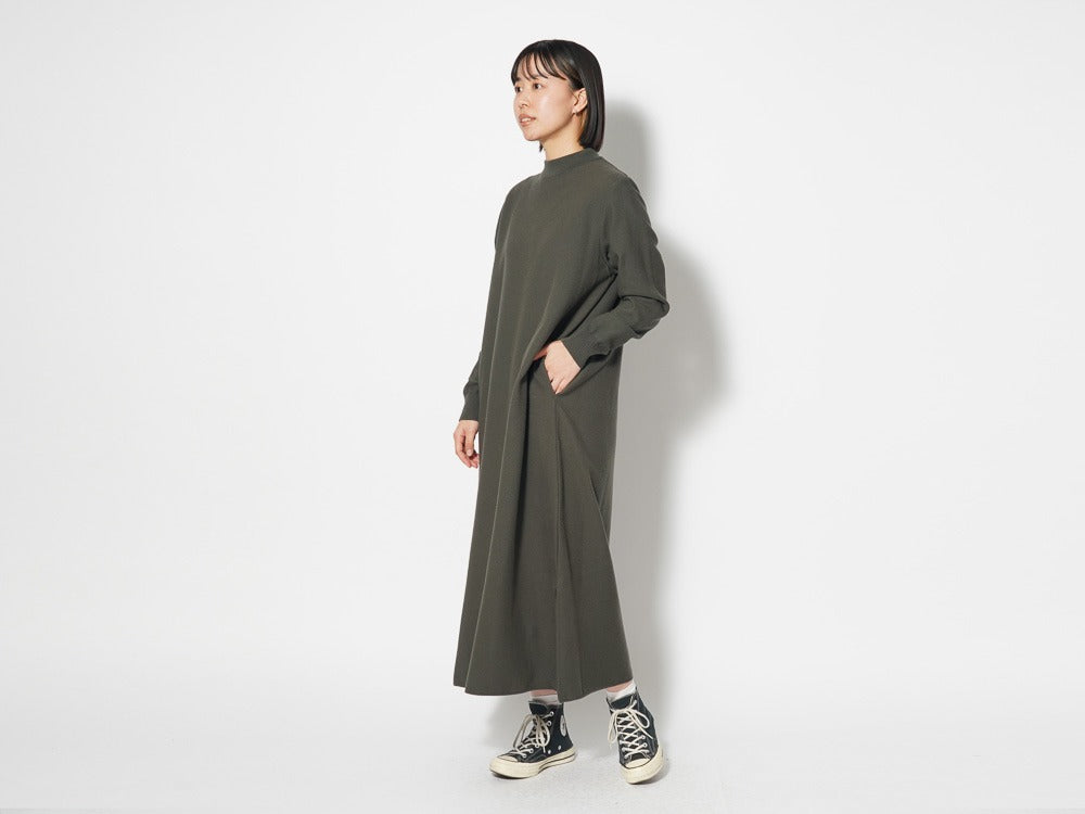 Co/Pe Knit Dress【Snow Peak】