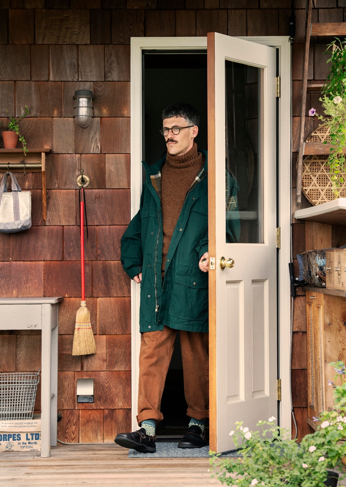 CHECK & STEP SOCKS【ROTOTO】