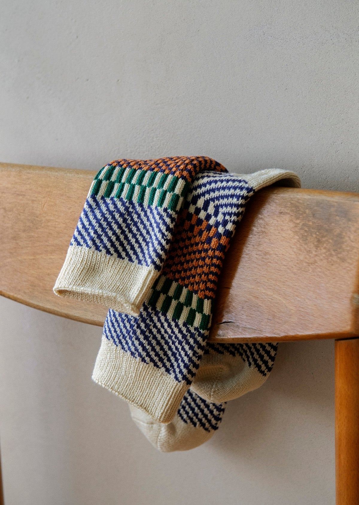 CHECK & STEP SOCKS【ROTOTO】