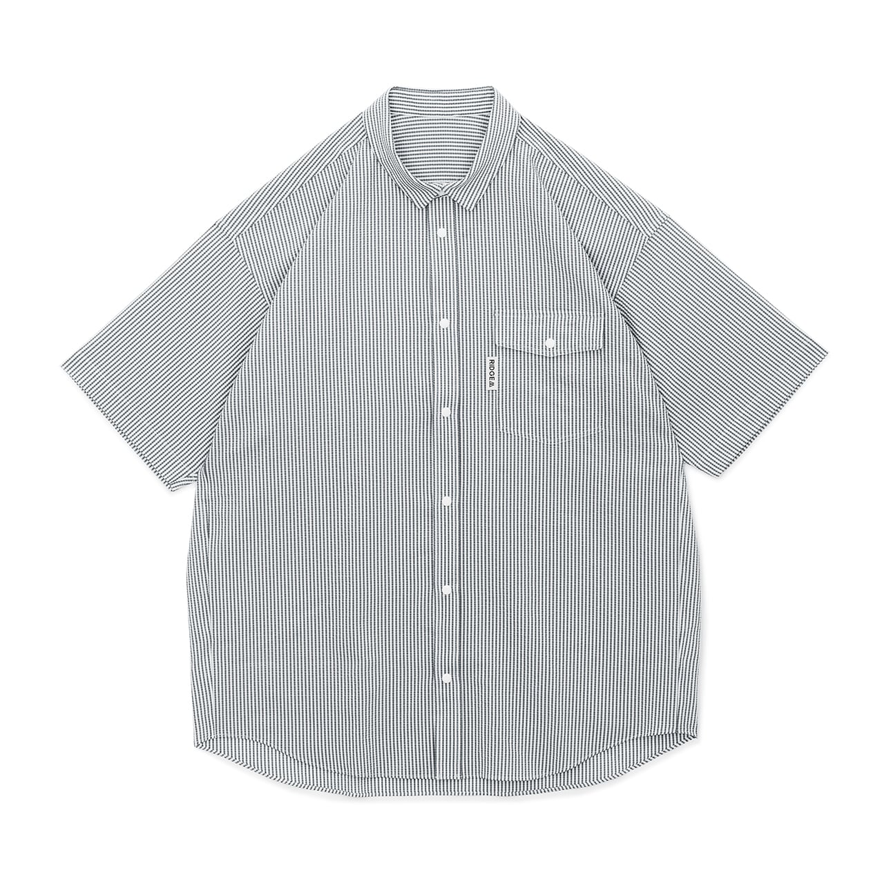 【RIDGE MOUNTAIN GEAR】BASIC SHORT SLEEVE SHIRT "STRIPE"