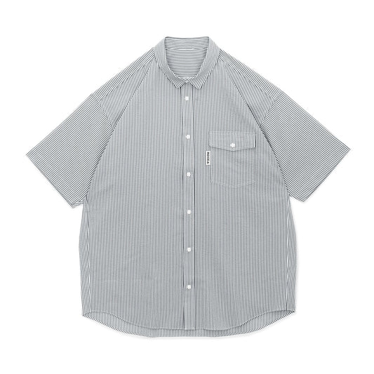 【RIDGE MOUNTAIN GEAR】BASIC SHORT SLEEVE SHIRT "STRIPE"
