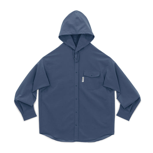 【RIDGE MOUNTAIN GEAR】 Hooded Long Sleeve Shirt