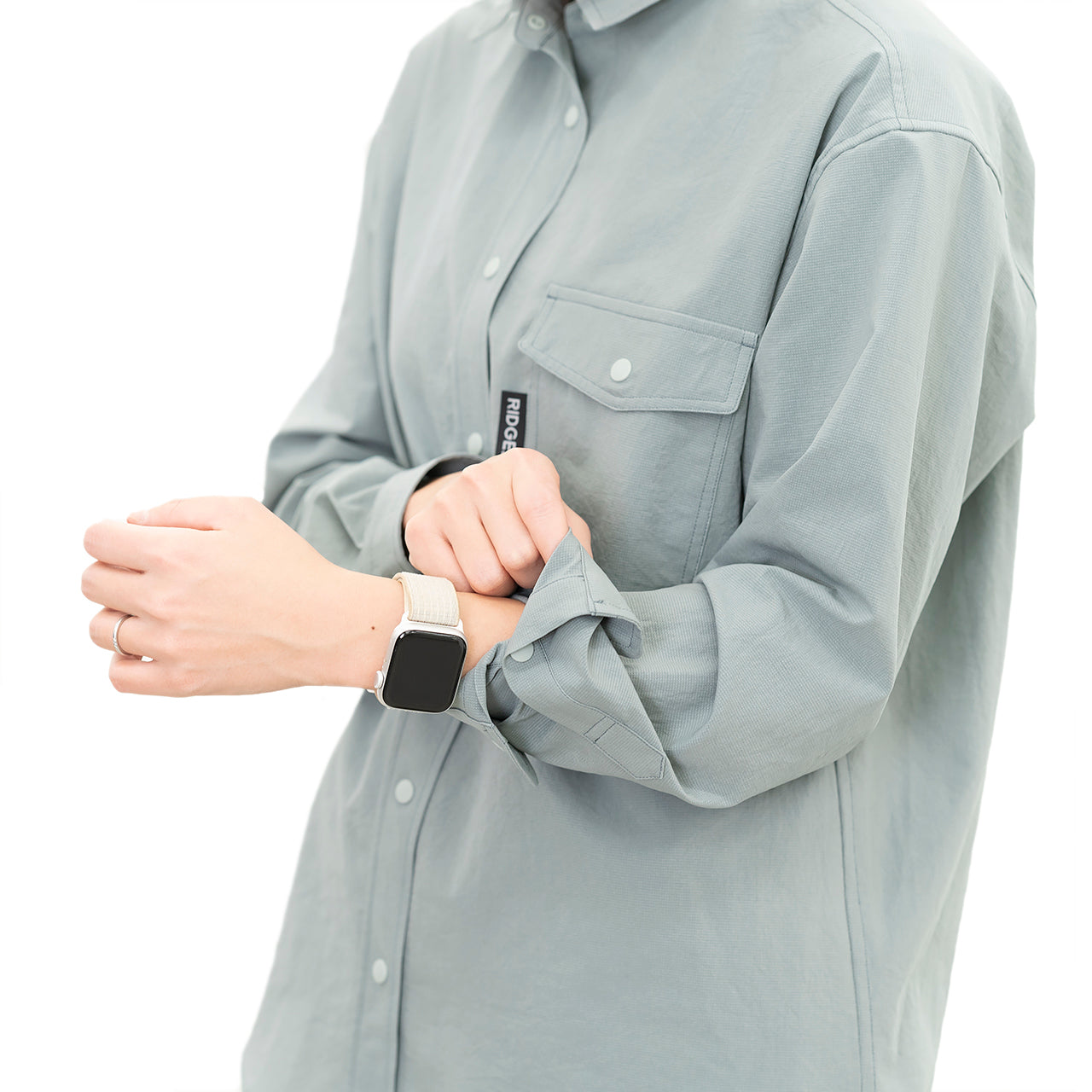 Poly Basic Long Sleeve Shirt【RIDGE MOUNTAIN GEAR】
