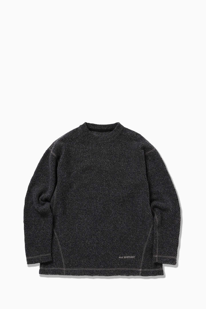 re wool JQ crew neck【and wander】
