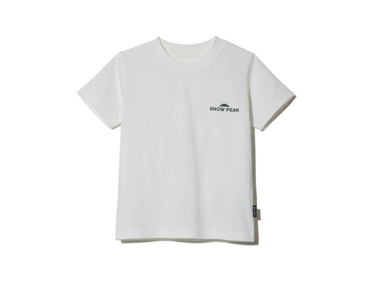 Kids Relaxin' Fieldscape T shirt 【Snow Peak】